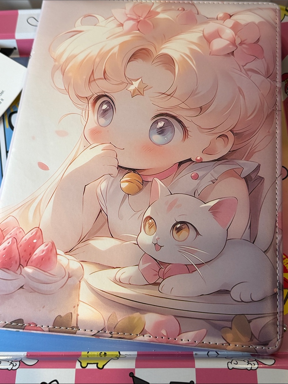 Sailor Moon Large padded notebook Journal NEW